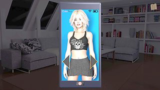 Visual hentai, big brother part, 3d anime school