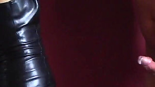 Your Asian Mistress Slaps the Cum Out of Your Cock!