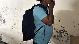 Collage Girl Caught Smoking Cigarettes, to Have Sex and Released