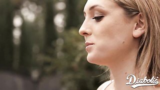 Hypnotic Charlotte Sins at step brother dirt