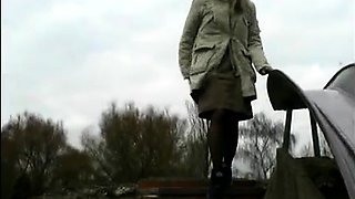 Hot cumshot for amateur fetish mature stockings slut