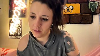 Webcam amateur tasha sky entertains a voyeurs foot fetish w