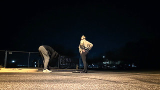 Thick BBW Wife Public Sex on a Chilly Morning! Badblondiemonroe