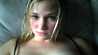 Mi gatito en la webcam amateur