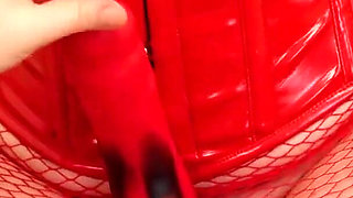 Lesbian Strap-on Female Domination Video MILFs in Pantyhose