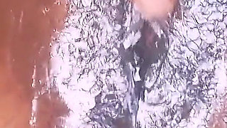 Shaving My Ex Girlfriend Big Pussy with Cream for Us to Have a Great Hot Sex Stay Tune