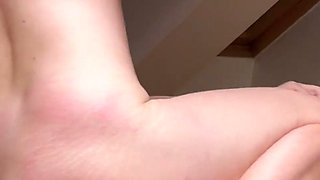 He Roughly Fucked My Hairy Pussy Right in the Kitchen