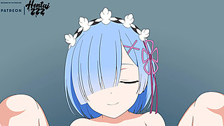 Re Zero Rem POV Missionary Anime Hentai