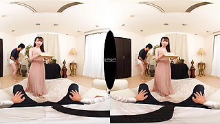 Japanese Housewife Explores VR POV Passionate Fantasy