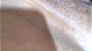 Wife finishing for the first time with a dildo