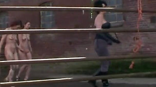 German Slave Girls - Pissing in Ass