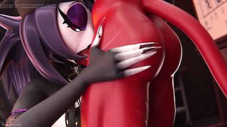 HelluvaGooners Part 2 - Hot Anime Hentai Sex with Big Ass Creampie