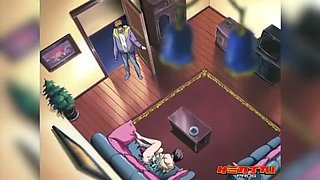 Stepmom Catches Step Son Jerking Off With Her Panties - Uncensored Hentai Fuck