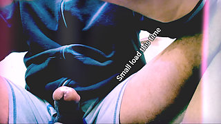 Milking my cock getting it ready for tonight