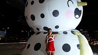 Santas helper uniform for HOT Thai GF