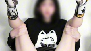 Amateur asian teen licks ass and sucks cock