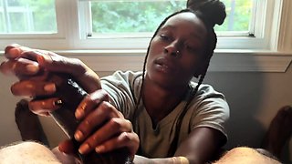 Hot Black Maid Does Some Webcam Black and Ebony