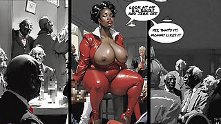 Cuckold club. Cartoon