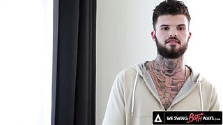 We Swing Both Ways featuring Liv Revamped's threesome porn