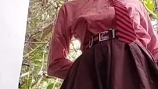 Indian College Girl Fucking Doggy Style Postion Outside Outdoor