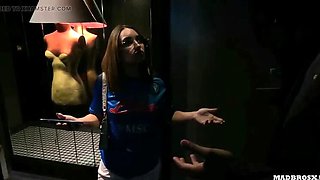 Italian Fan From Napoli Cheats On Boyfriend, Takes BBC Up Her Huge Ass To Say Sorry