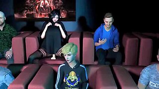 3D BBW Asian MILF Naked Ass Fucked Hard - Hentai Cartoon Sex