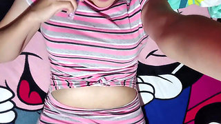 Stepmom Shares Bed with Stepson: Naughty Nighttime Fun! (real Homemade)