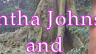 Nigerian Thot Exploring Her Ass and Playing with Piss