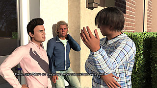 How to Lose Virginity 8 NSFW Walkthrough: Bella's Post-handjob Advice to Leo with Cum Dripping Tease