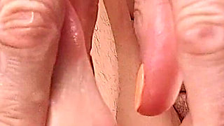 Smeared Her Feet with Cream, Feet Close-up, Feet Fetish