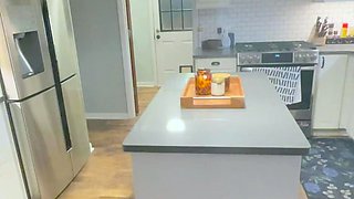 Brunette seductress working her big boobs and hot ass