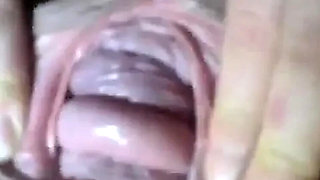 Putarankahotmilf Big Tits BBW Gaping Pussy & Cervix Show - Hand Milking Tits & Lactating