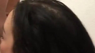 Young Brunette with Tight Pussy Fucked and Cumshot in Mouth by a Big Cock