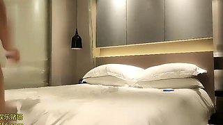 Busty brunette hardcore sex caught on hidden cam