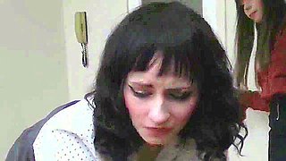 Booty Teen 18+ Girl Roughly Flogged By Lesbian Mistress