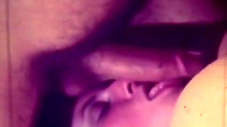 Vintage Purple-hued Classic with Retro Group Swingers Orgy