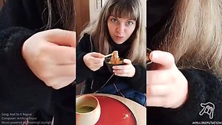 Amateur Blonde Latina Girlfriend with Big Booty and Small Tits Fucked Hard in Tokyo Sex Shop - Creampie & Real Orgasm!