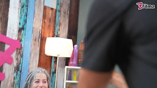 DREADHEAD CHICK wild fucked and creampied by Fit white man