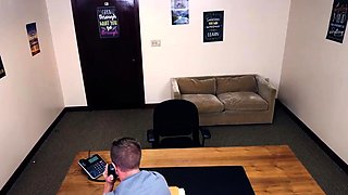 Head teacher slides deep into slutty housewifes throat