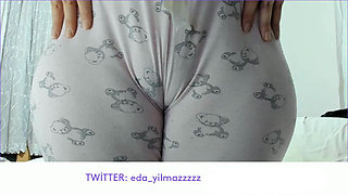 Camel Toe- Masturbation in Pajamas- Turkish Porn- Turkish MILF