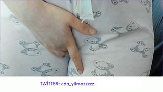 Cameltoe- Masturbate with Pajama- Rubbing Pussy with Pajama