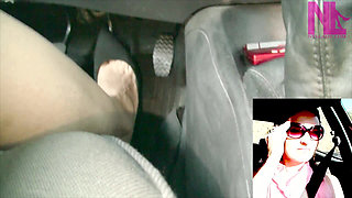 Soft Driving in Suede Black Classic Louboutins