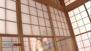 Tit fuck with needy Japanese MILF Honoka Orihara Blowjob teasing session then intense fucking milf