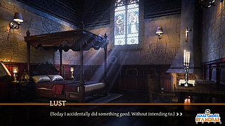 Stepsisters in Sin Gameplay Part 14 - Rebecca Holds the Key Inside Her Pussy