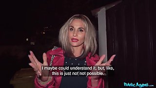 Public Agent Presents Fucking My GF's Hot Mom - with Blonde Mature GILF Laura Crystal