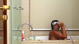 Wife Takes a Shower in a Hotel, MILF, Full Scene, Ep 32901