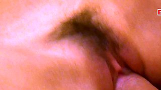 Hairy 18 year old asia teen gets a hotel fuck