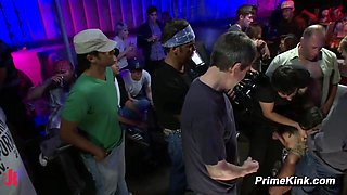 Big-titted Dana Vixen Public Bar Bitch