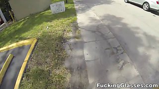Hardcore glasses - let me help you by fucking you