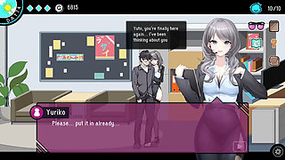 Hentai Game - TV Station Hentai Sex Scenes (tv Anchor, Bus Stop Lady, and Office Clerk Heroines) - the Censor
